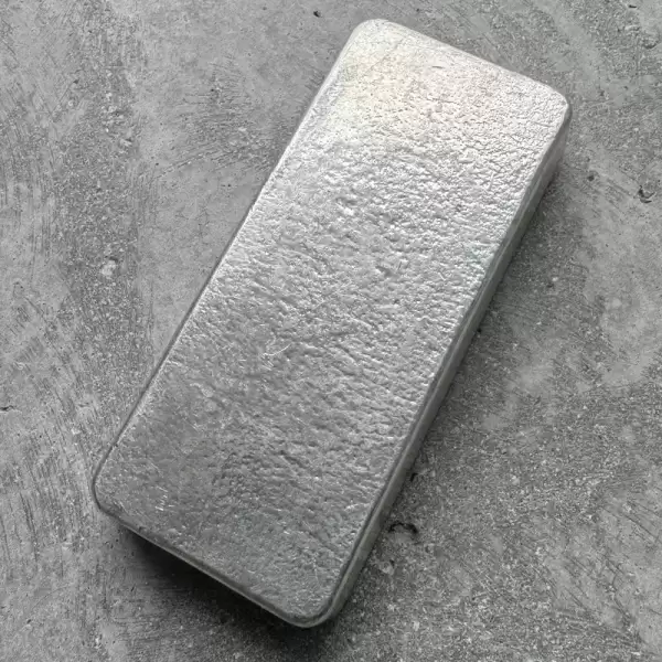 Johnson Matthey Mallory 1Kilo.999 Silver Poured Bar32.15oz11 result