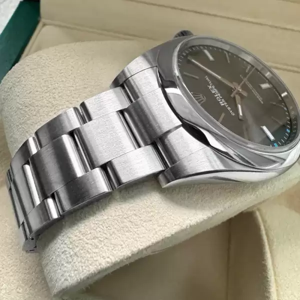 Rolex 39mm Oyster Perpetual 114300 Oyster Rhodium dial–Box Papers13 result