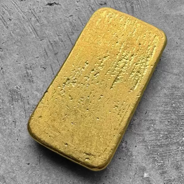 Vintage Rothschild & Sons 3.215 oz Gold Poured Bar 100 gram1 result