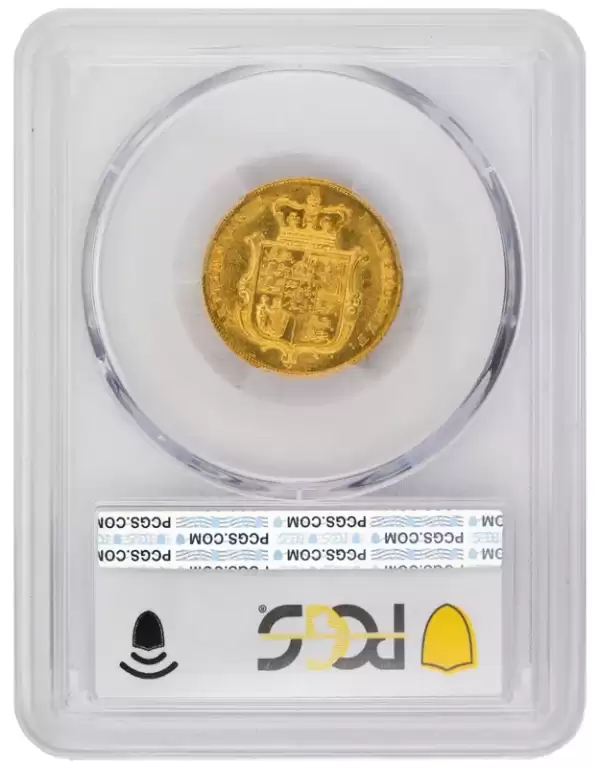 1825 Great Britain Bare Head Sovereign Gold Coin S 3801 PCGS AU 55 51 result