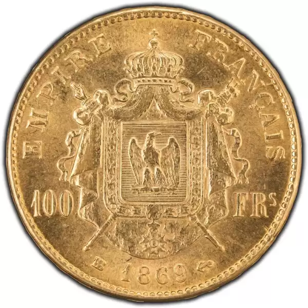 1869 France 100 Francs Gold Coin Stunning Coin!.41 result