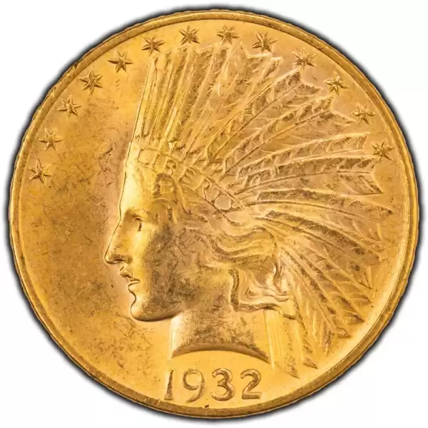 1932 United States $10 Eagle Gold Coin 20 result