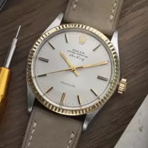 1972 Rolex 5501 Air King Two Tone 25Years Service Canfor Corporation10 result