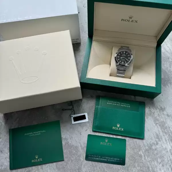 2021 Rolex 39mm Explorer 214270 Box Papers MK213 result