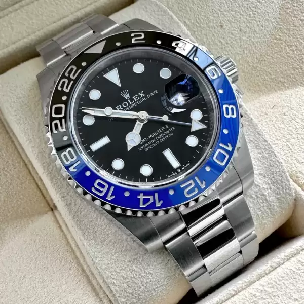 2023 Rolex GMT Master II 126710 BLNR Stainless Box Papers Unpolished–Batman.11 result