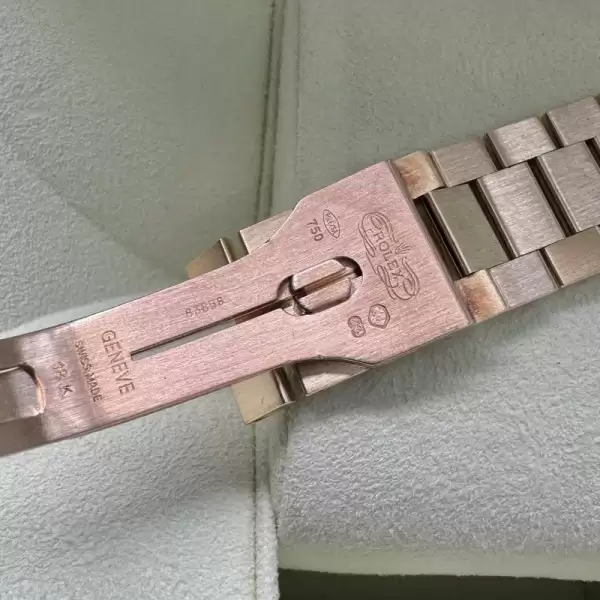 36mm Rolex President Gold 118238 Box Papers Tropical Pink Diamond Dial 15 result