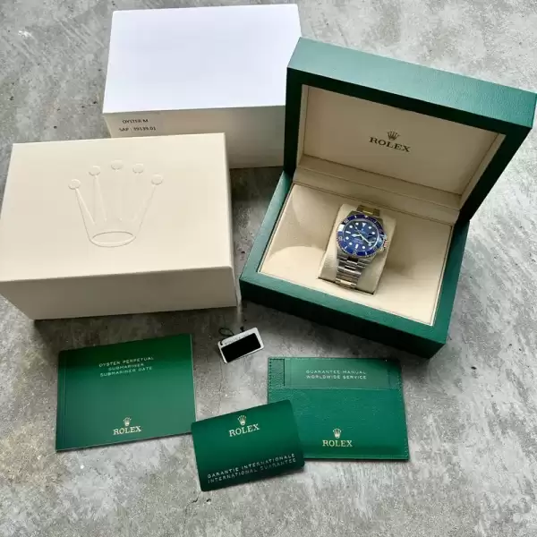 Near New Rolex Submariner 126613 Two Tone Blue dial 126613LB Box+Papers14 result