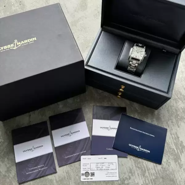 Ulysse Nardin Caprice 133 91 Box Papers Diamond Mother of Pearl Dial14 result