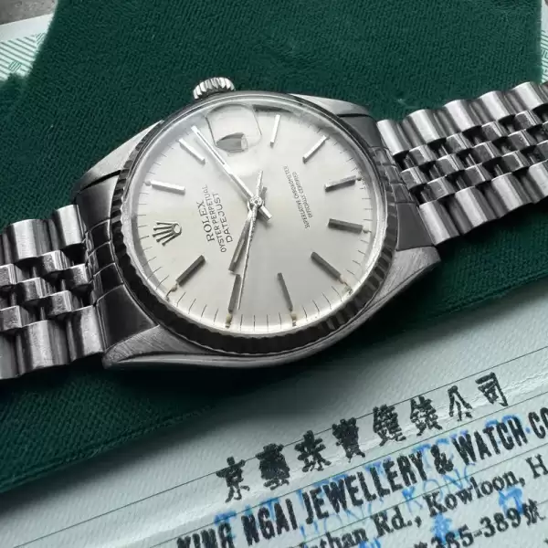 1978 Rolex Datejust 16014 Silver Dial Box and Papers 12 result