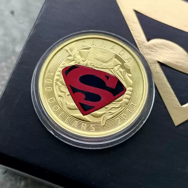 2014 Canada Gold $100 Coin–Iconic Comic Book Hero.1 result