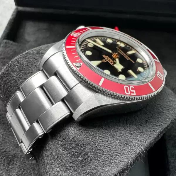 2024 Tudor Black Bay 7941A1A0RU Red bezel Box and Papers22 result