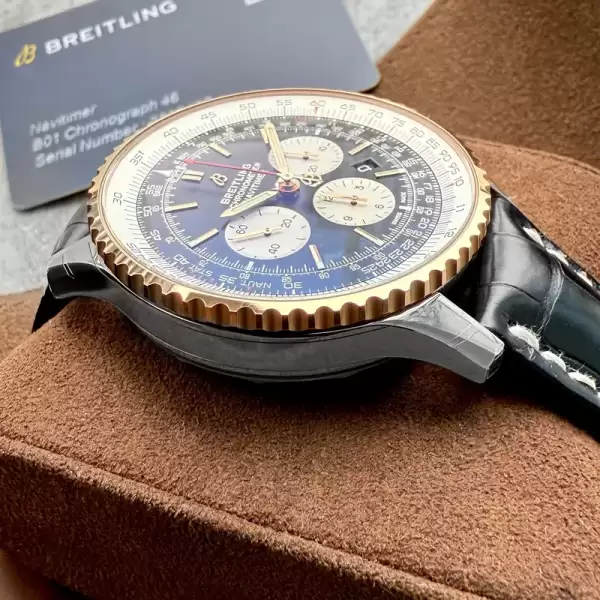 Breitling 46mm Navitimer B01 Automatic UB0127 Box Papers With Stickers! 11 result