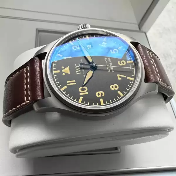 IWC Pilot Mark XVIII Heritage Titanium 327006 Box Papers.12 result