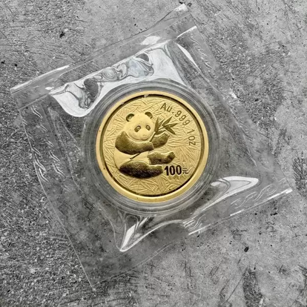 2000 China Gold Panda.1oz.Gold.9999+Fine100 Yuan1 result