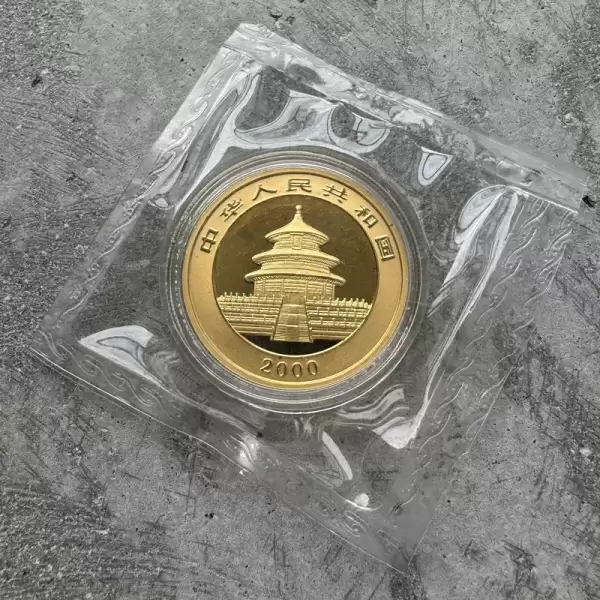 2000 China Gold Panda.1oz.Gold.9999+Fine100 Yuan2 result