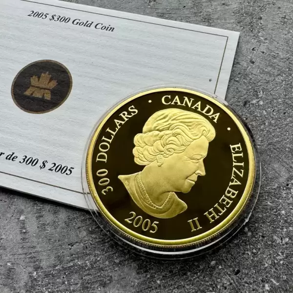 2005 Clock $300 Canada 14KT Gold Coin Complete Set Low Mintage2 result