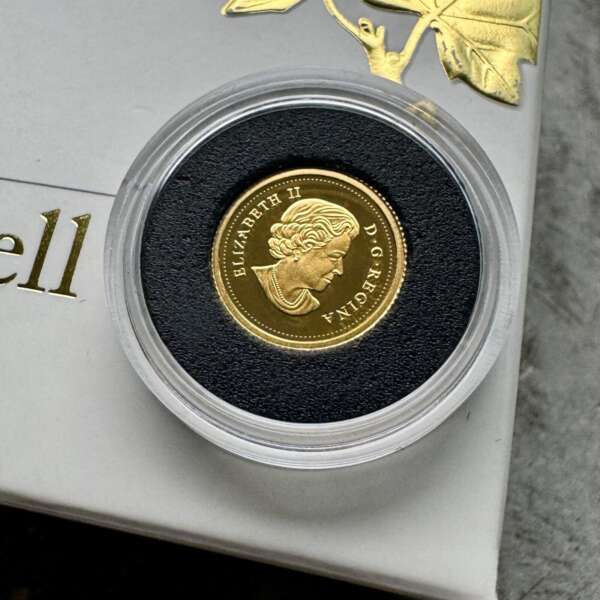 2012 Farewell to the Penny Canada 50 Cent 1:25oz Gold Coin 3.png