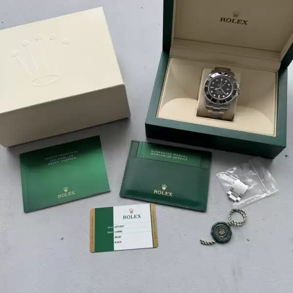 2020 Rolex Deepsea Sea Dweller 126660 Box Papers53