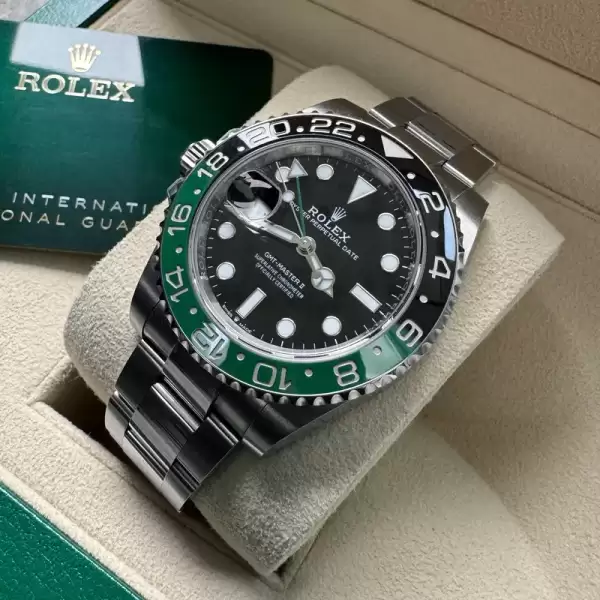 2024 Rolex GMT Master Sprite 126720VTNR stainless Box Papers 126720 result