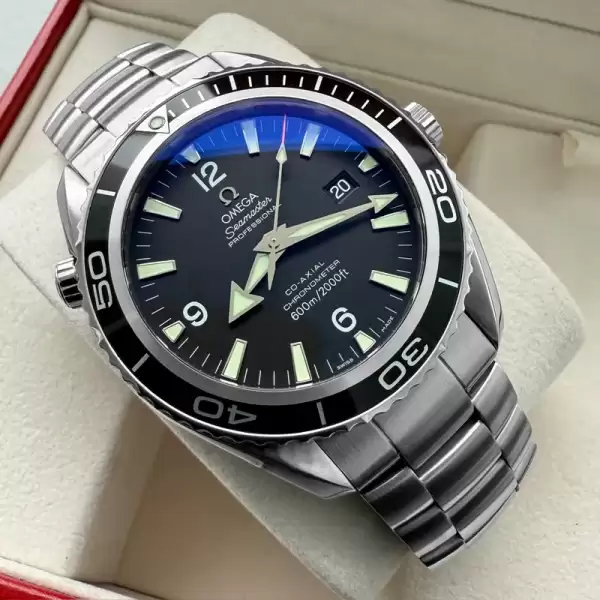 45 5mm omega seamaster planet ocean stainless 22005000 box papers31