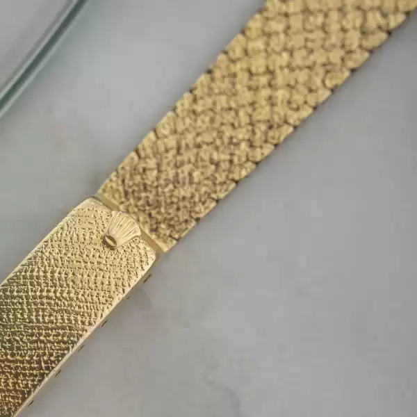 Rolex President 18k Solid Yellow Gold 6700 Mesh bracelet with Zephyr Dial 14