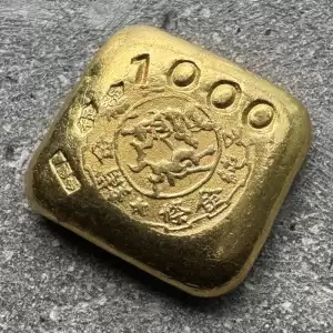 china gold poured 1 tael 37 5 gram 999 pure bar king fook hong kong 1 result