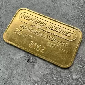 ngelhard Industries of Canada 25 Gram Gold Bar Struck .999+ 4 Digit serial.1jpg result