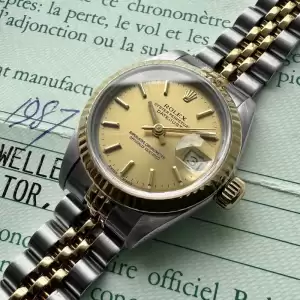 1984 rolex 69173 two tone 26mm datejust jubilee with box papers10