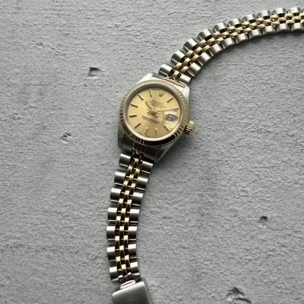 1984 rolex 69173 two tone 26mm datejust jubilee with box papers16