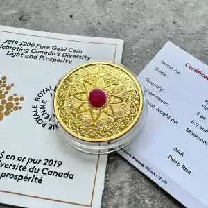 2019 celebrating canadas diversity light and prosperity 200 canada gold coin set with ruby1 result