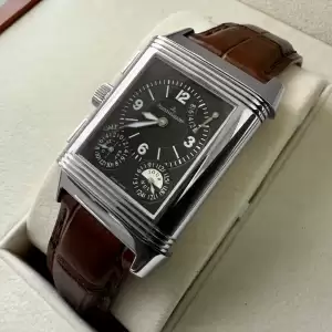 jaeger lecoultre grande reverso q3028420 240 8 18 black white dial box papers10