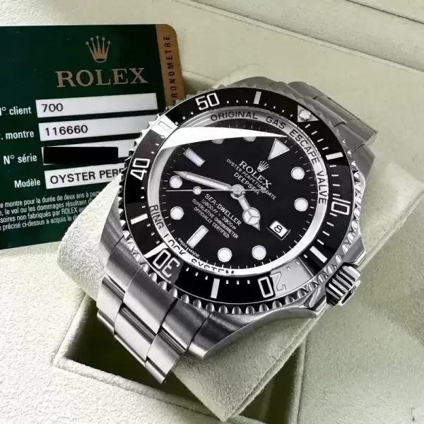 rolex deep sea sea dweller 116660 deepsea box and papers10