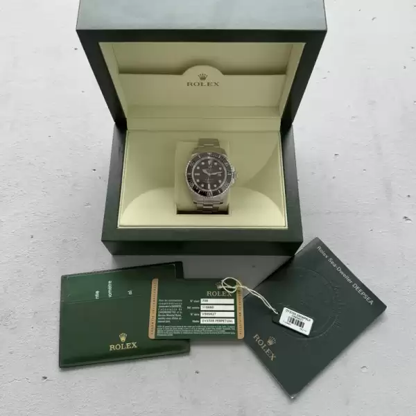 rolex deep sea sea dweller 116660 deepsea box and papers15