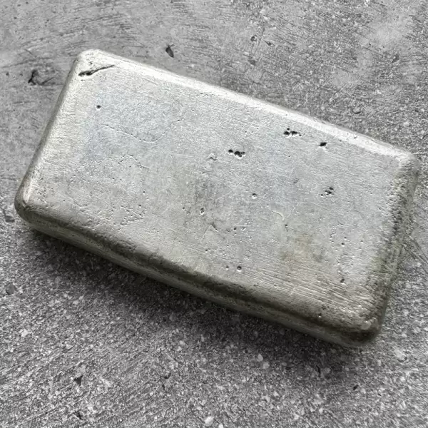 vintage 5oz engelhard poured silver bar.2 result