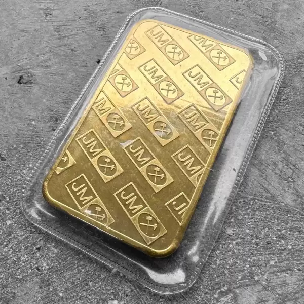 vintage 5oz johnson matthey 9999 fine gold bar sealed.2 result