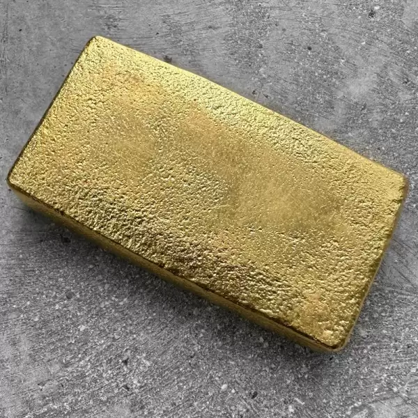 vintage engelhard 1 2 kilo 500 gram gold poured bar 9990.2 result