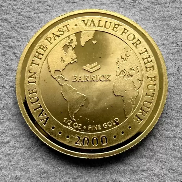 2000 barrick gold 1 2 oz gold 9999 fine2 result