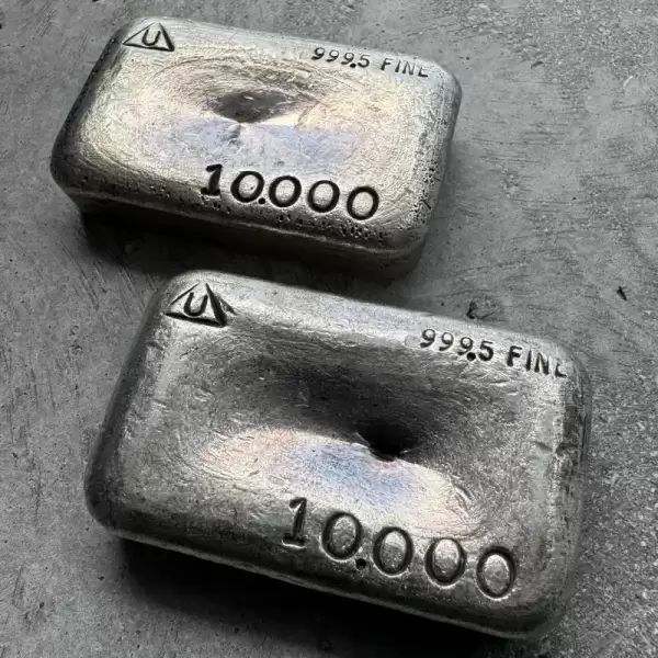 pair of 10 oz delta 999 silver poured bar1 result