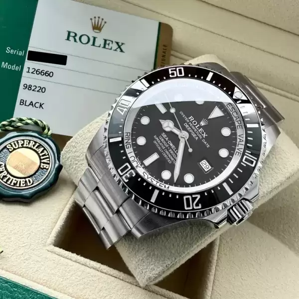 rolex deep sea sea dweller 126660 deepsea box and papers20