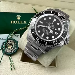 rolex deepsea sea dweller 136660 blue dial box papers appraisal razor sharp10