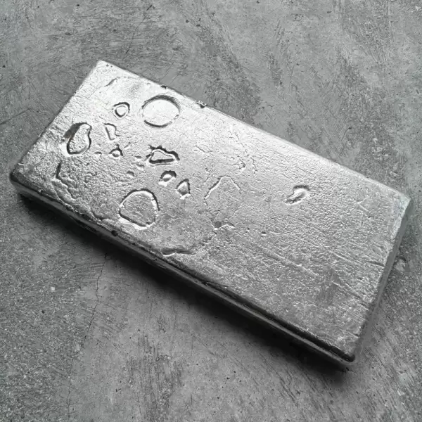 vintage 20 oz 999 silver engelhard poured bar stunning pour lines 33 result